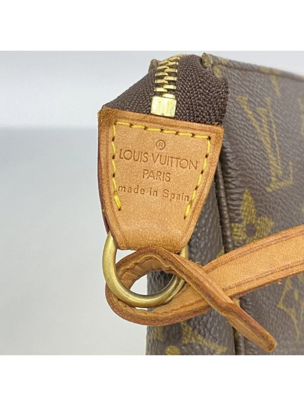 Louis Vuitton Pouch Monogram Pochette Brown
